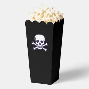 Skull n Bones black popcorn boxes