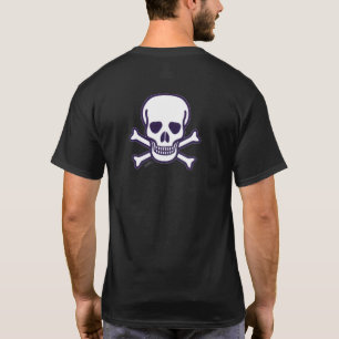 Skull n Bones black T-shirt back