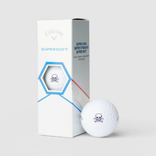 Skull n Bones Callaway Supersoft golf balls 3 pk