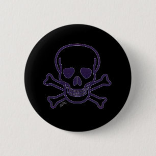 Skull n Bones Ghost button