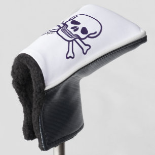 Skull n Bones golf putter cover