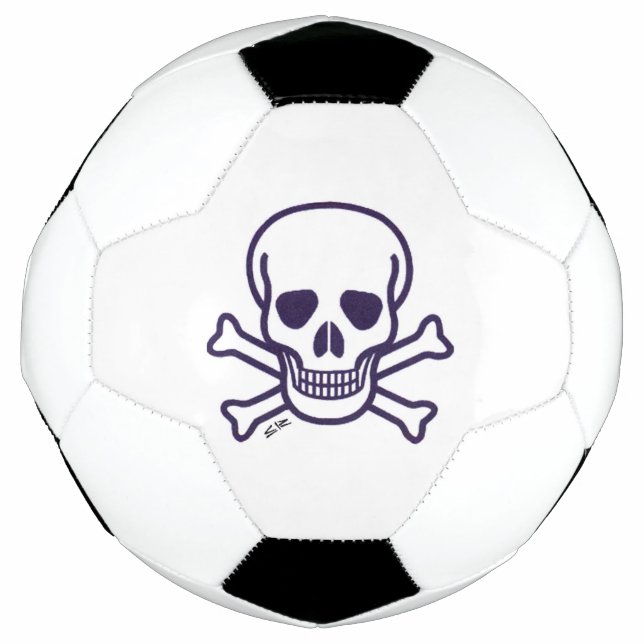 Skull n Bones soccer ball (Front)