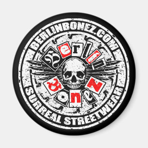 SKULL 'N' BULLETS MAGNET