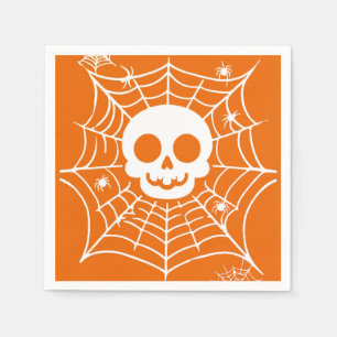 skull napkin