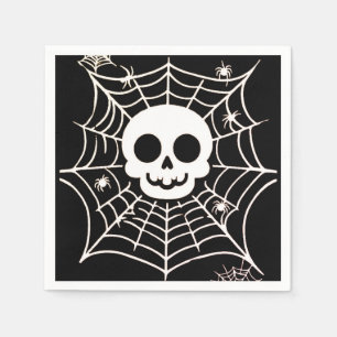 skull napkin