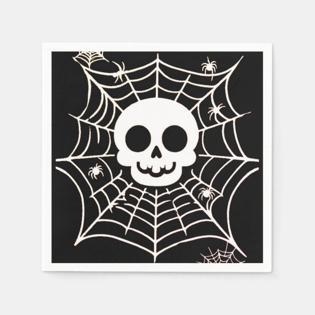 skull napkin (Front)