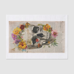 Skull News4 Tissue Paper