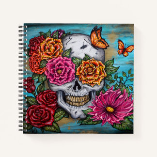 Skull Notebook