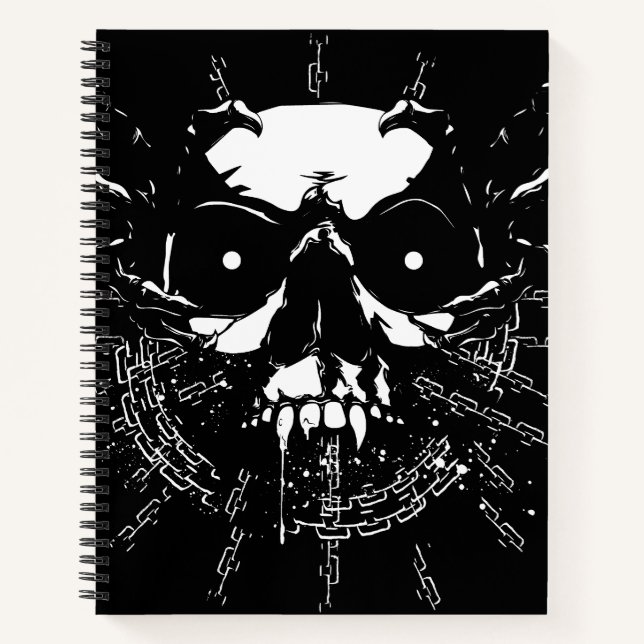 Skull Notebook (Front)