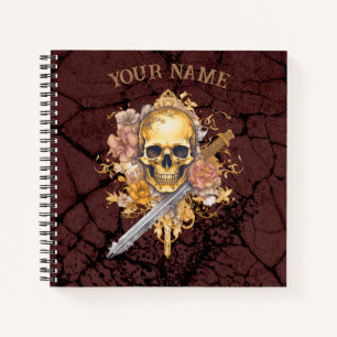 Skull notebook 