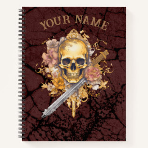 Skull notebook 