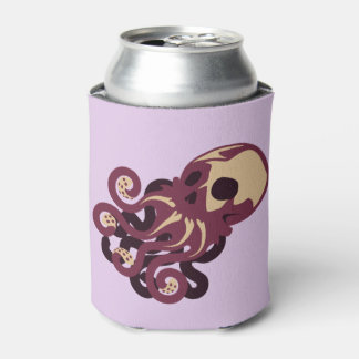 Skull Octopus Can Cooler