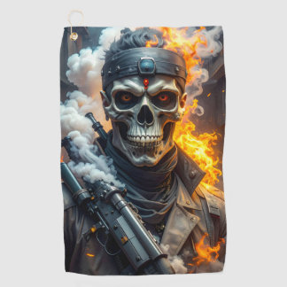 Skull of Doom Golf Towel
