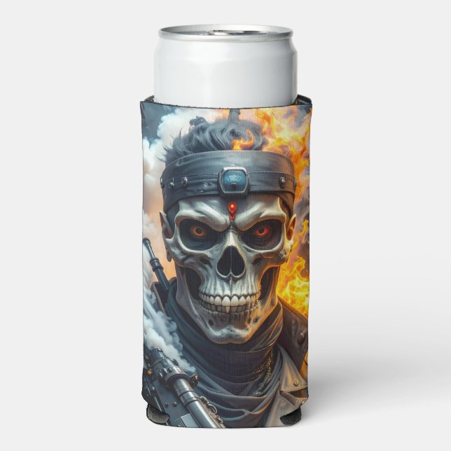 Skull of Doom Seltzer Can Cooler (Seltzer Front)