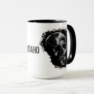 SKULL OF IDAHO MUG