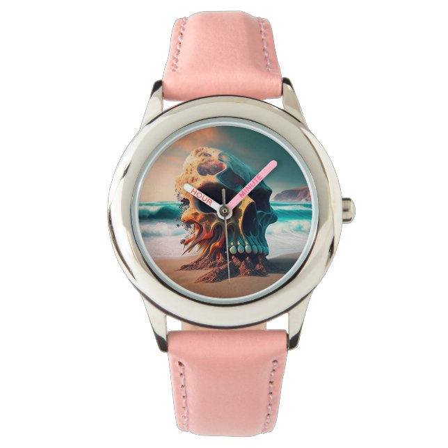 Skull on the beach watch (Front)