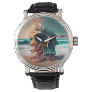 Skull on the beach watch