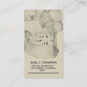 Skull or Teeth Business or Name Card