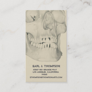 Skull or Teeth Business or Name Card