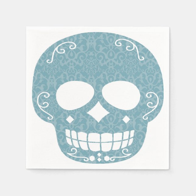 Skull Paper Napkin (Front)