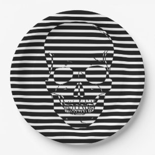 Skull Paper Plate