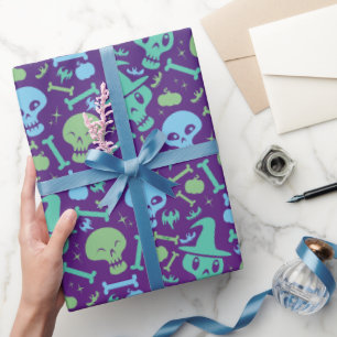 Skull Party Wrapping Paper