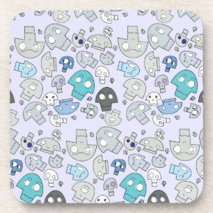 Skull Pattern Coaster