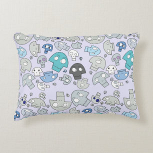 Skull Pattern Decorative Cushion