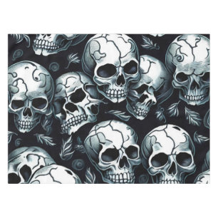 Skull Pattern Halloween themed Tablecloth