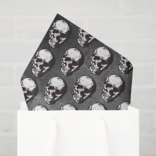 Skull Pattern Halloween Tissue Paper