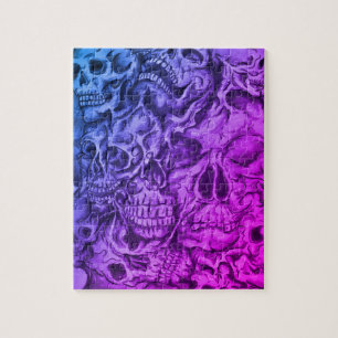 skull pattern jigsaw puzzle