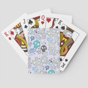 Skull Pattern Playing Cards