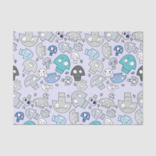 Skull Pattern Tissue Paper