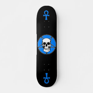 Skull Pentigram Skateboard