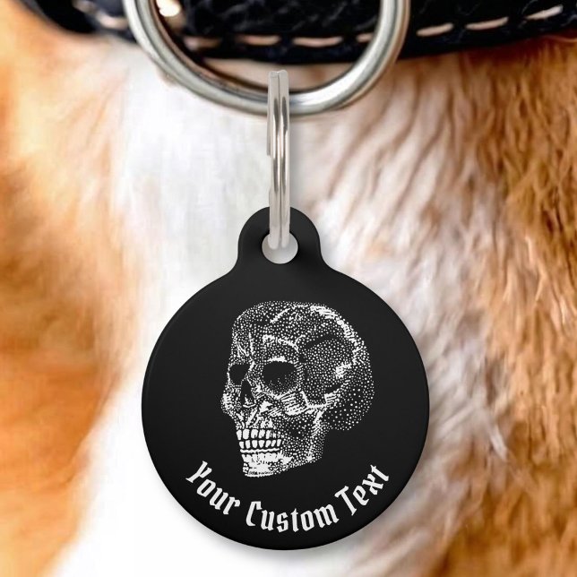 Skull Pet ID Tag (Creator Uploaded)
