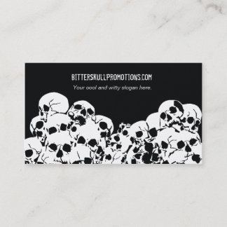 Skull Pile Business Cards