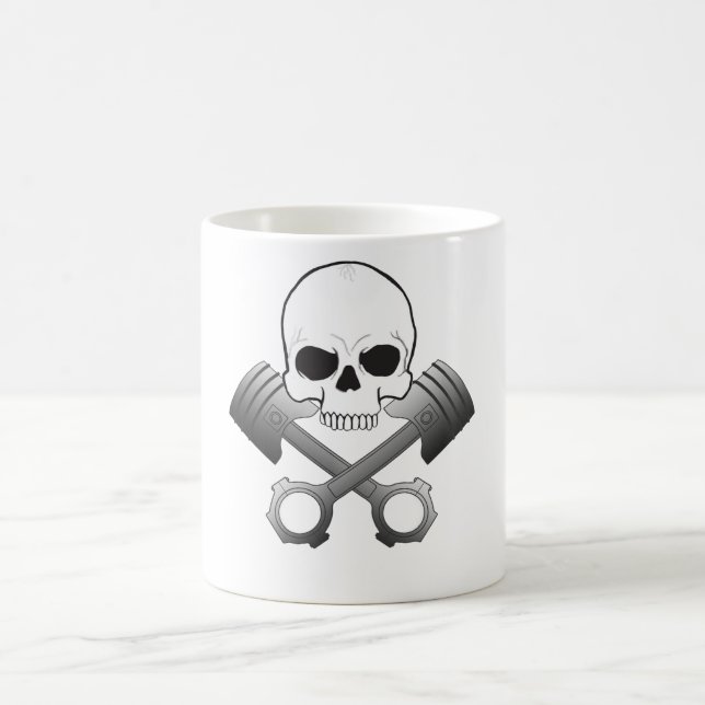 Skull & Pistons Mug (Center)