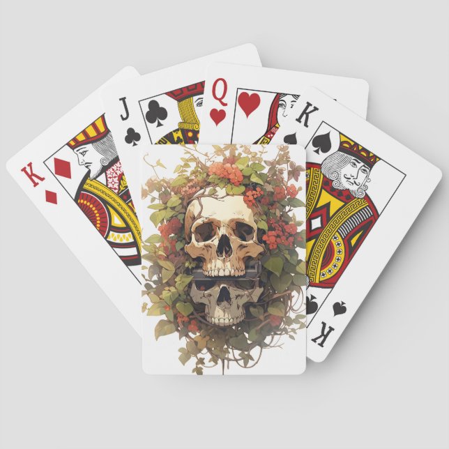 Skull Playing Card (Back)