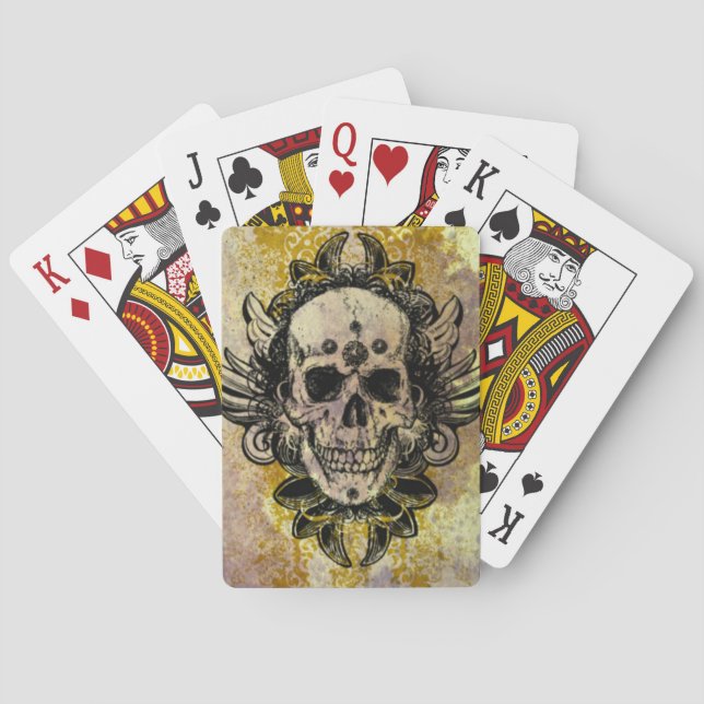Skull Playing Cards (Back)