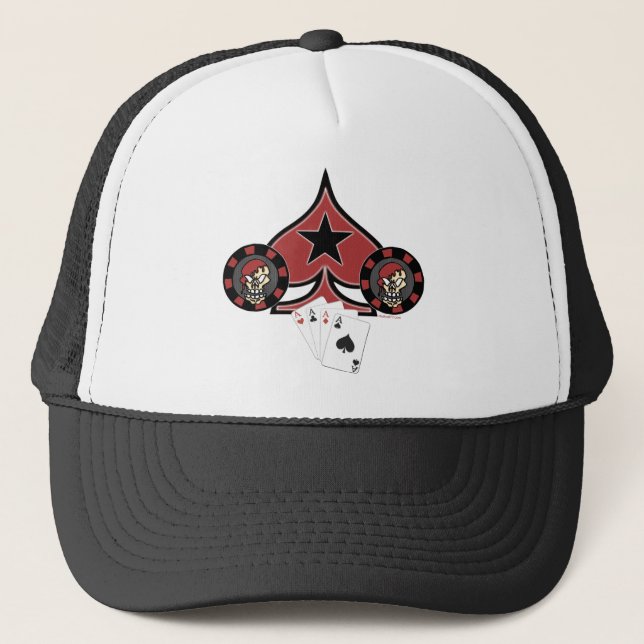 Skull Pokerchip Hats (Front)