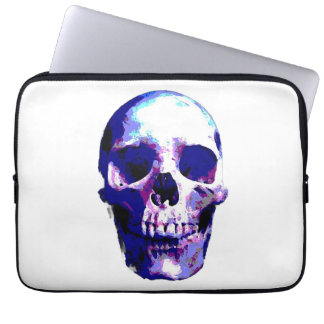 Skull Pop Art Illustration Laptop Sleeve