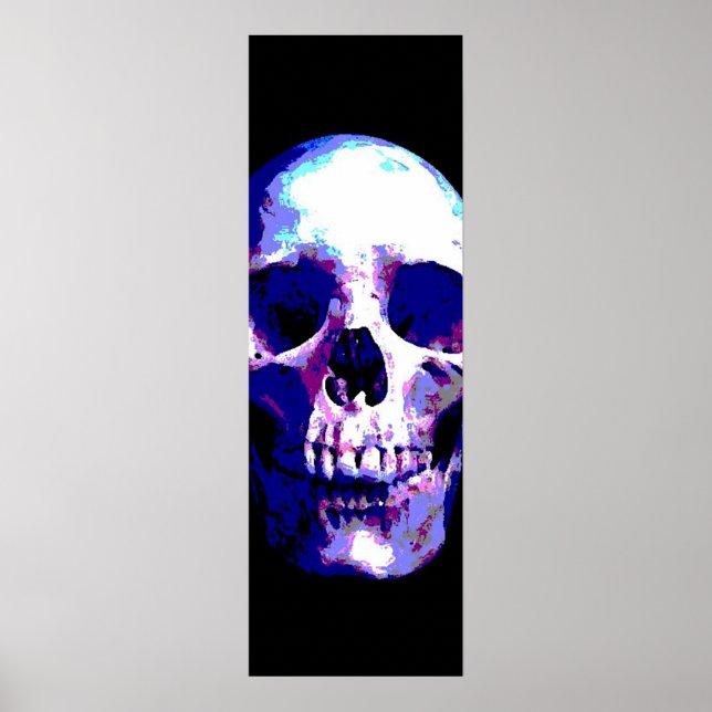 Skull Pop Art Poster (Front)