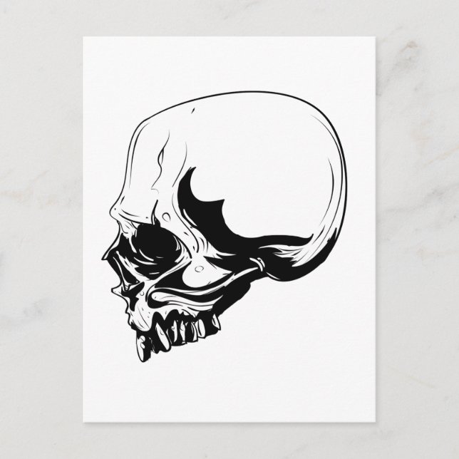 Skull Postcard (Front)