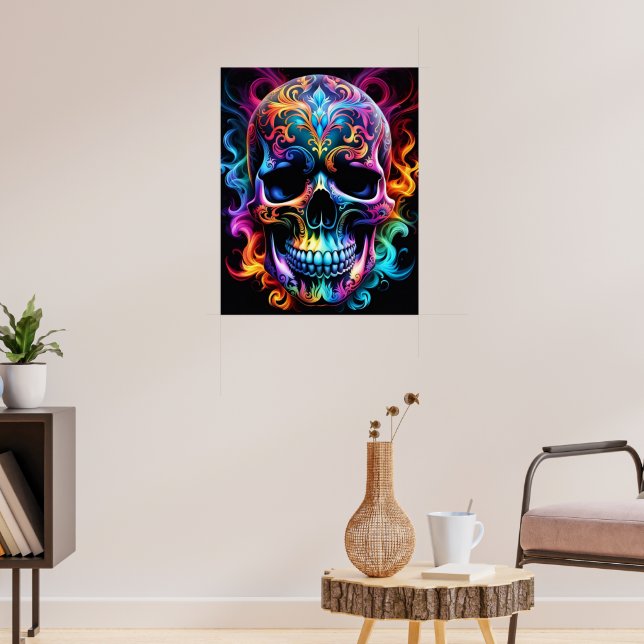 Skull Poster (Living Room 3)