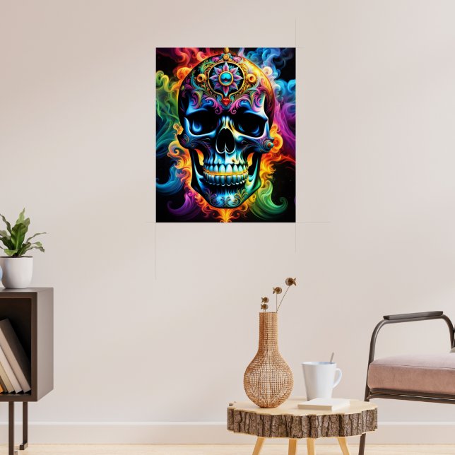 Skull Poster (Living Room 3)
