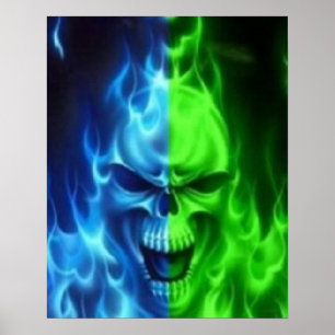 skull poster