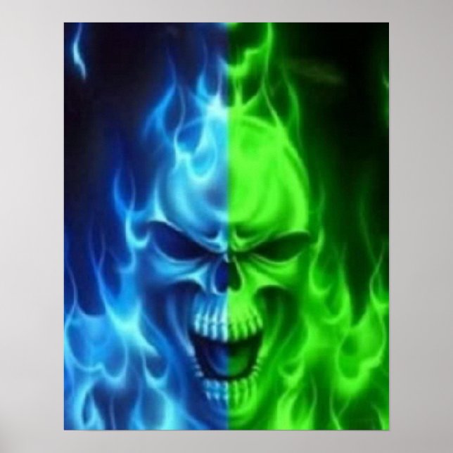 skull poster (Front)