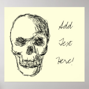 Skull. Poster