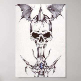 skull poster