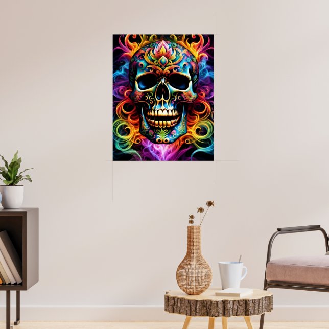 Skull Poster (Living Room 3)